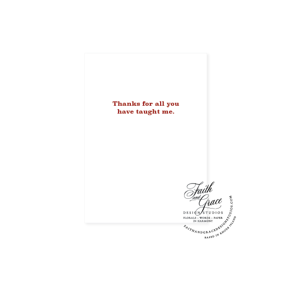 Baseball Lessons Father's Day Greeting Card