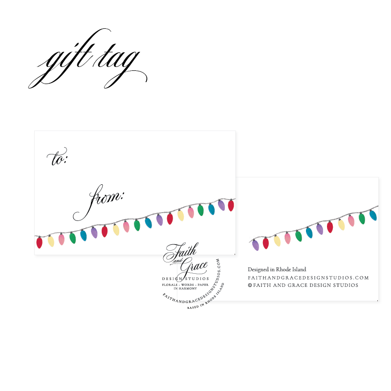 Auguri Nonna's Egg Biscuits Christmas Card