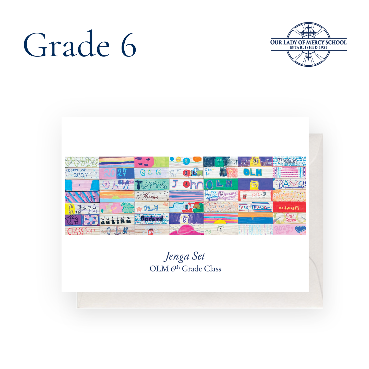 OLM Class Artwork 2025 | Set of 10 Notecards