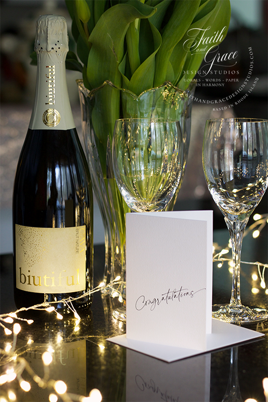 Congratulations Piccolina Greeting Card