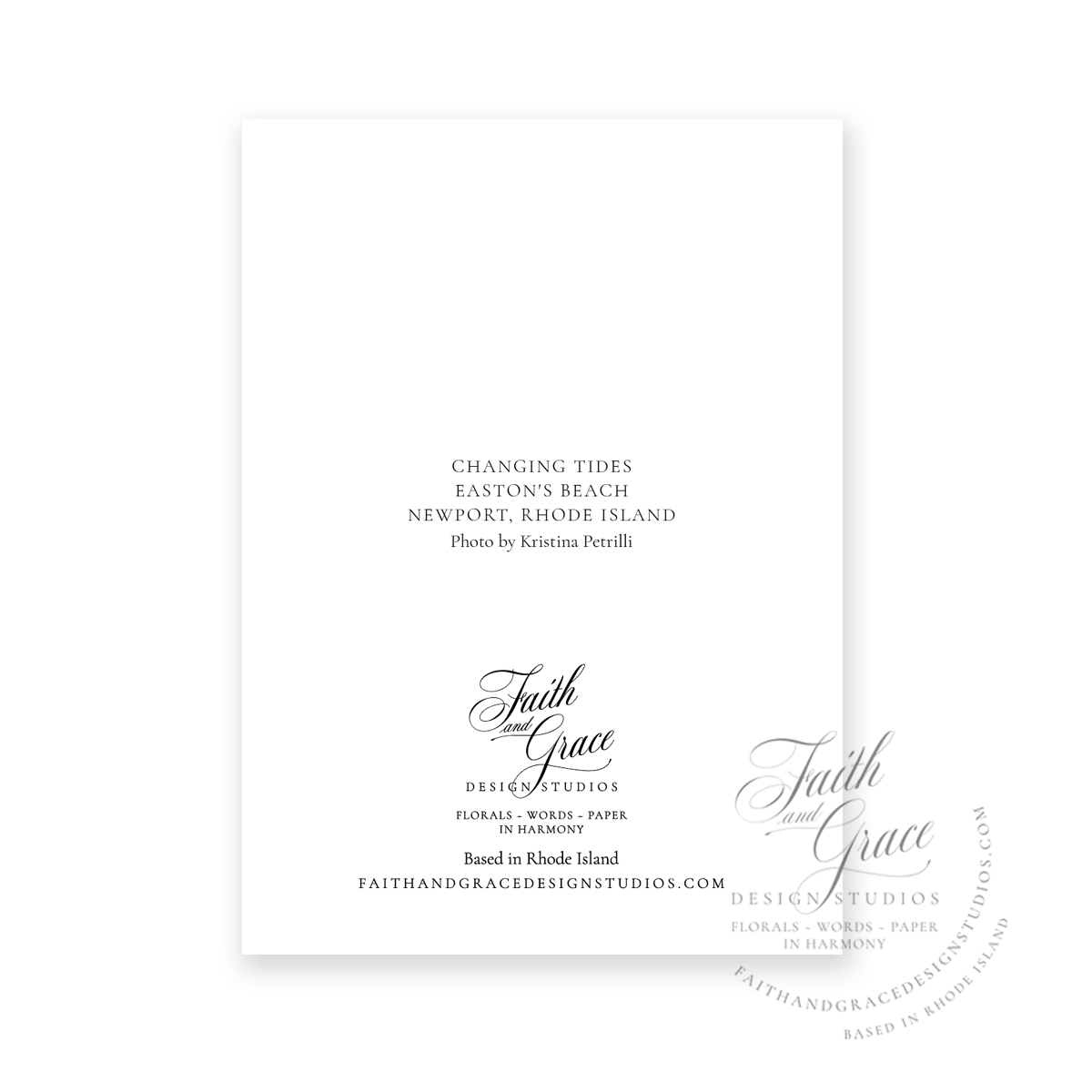 Changing Tides Greeting Card