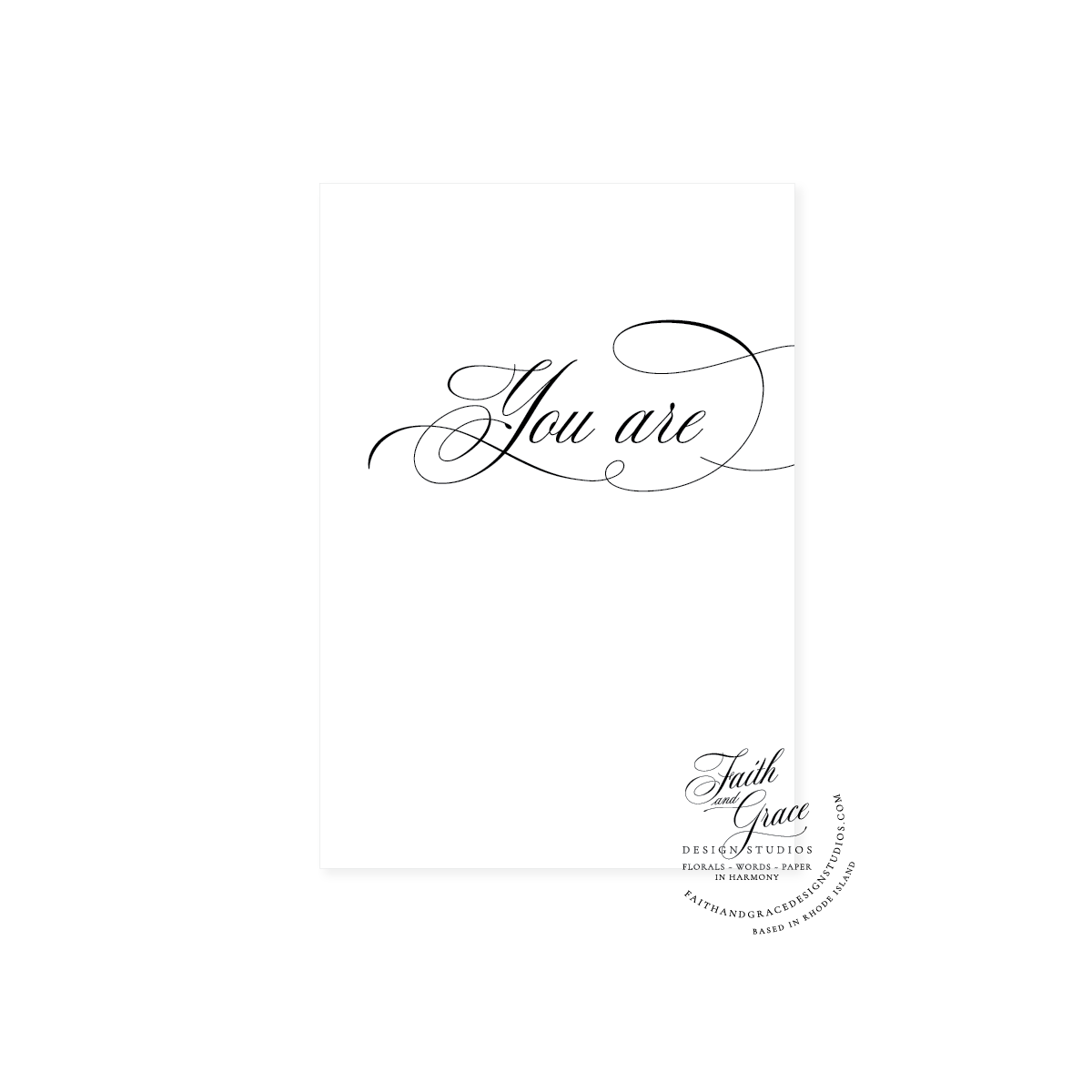 You are Loved Greeting Card