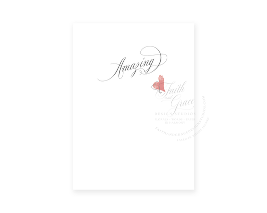 You are Precious, Loved and Amazing Greeting Card | AJ Encouragement Collection