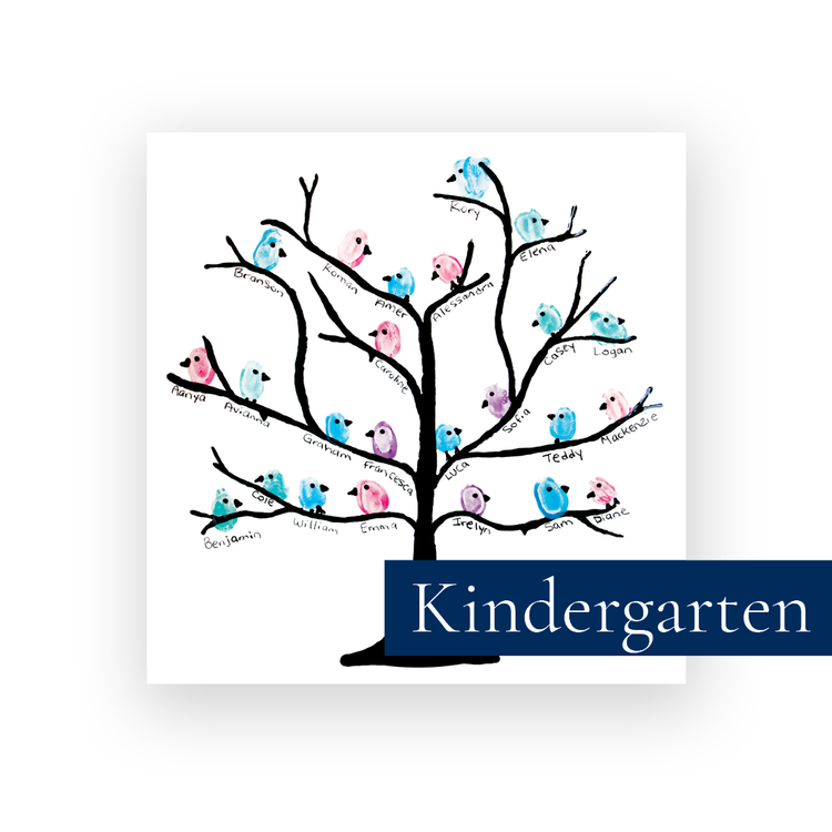 Kindergarten OLM - Art Auction Notecards and Prints