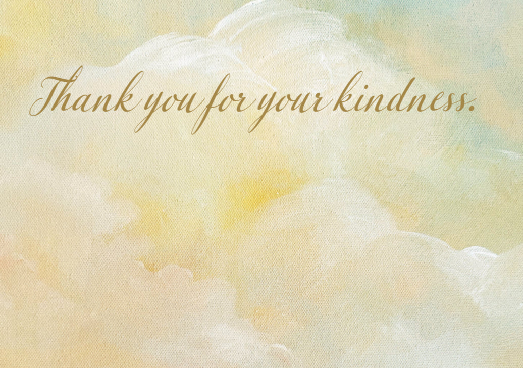 For Where Your Treasure is Thank You for Your Kindness Card