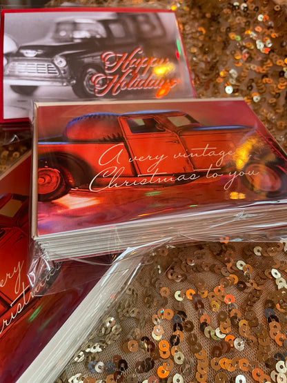 Very Vintage Christmas Piccolina Christmas Card