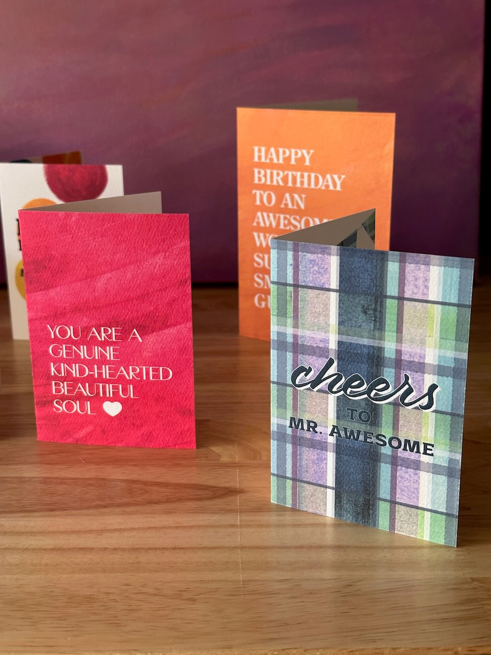 Cheers to Mr. Awesome Greeting Card