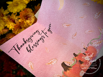 Happy Harvest and Thanksgiving Blessings
