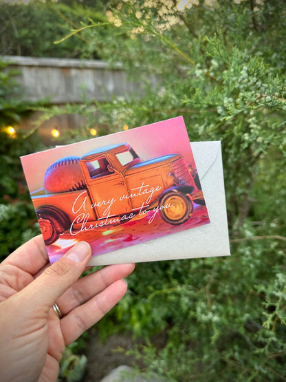 Very Vintage Christmas Piccolina Christmas Card