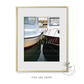 Fine Art Print: Boats at Gardner's Wharf Wickford Fine Art Coastal Print