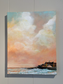 The Towers at Dusk, Narragansett, RI 11x14 Original Acrylic Painting