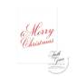 Simple Merry Christmas to You Christmas Card