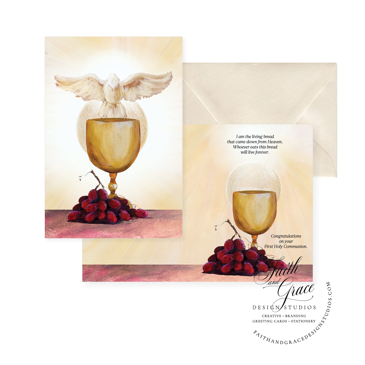 Sacramental Card First Holy Communion