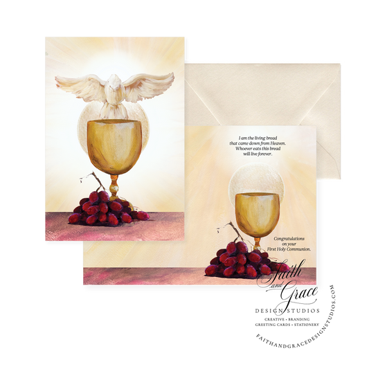 Sacramental Card First Holy Communion