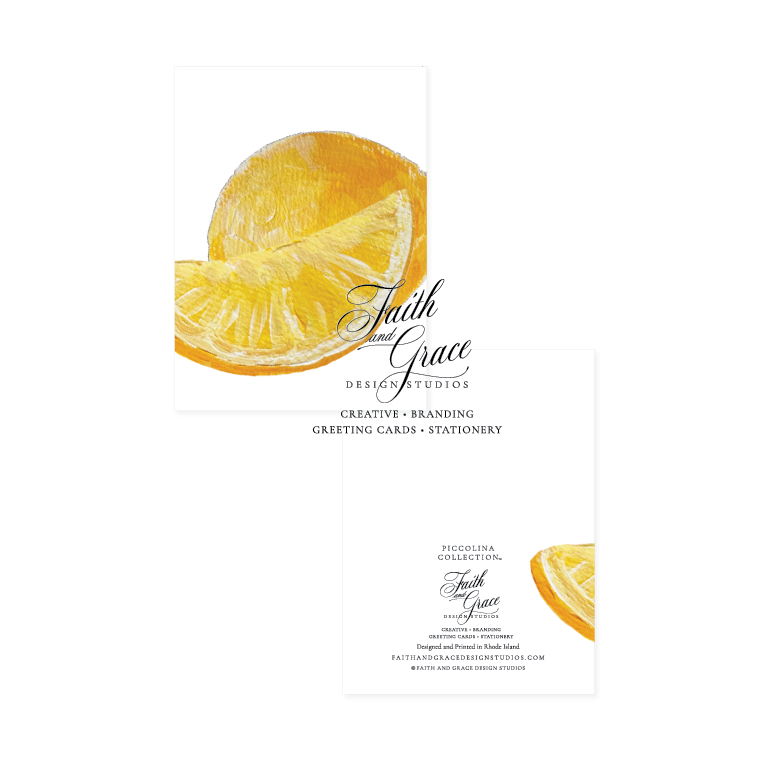 The Lemon Trio Note Card Set