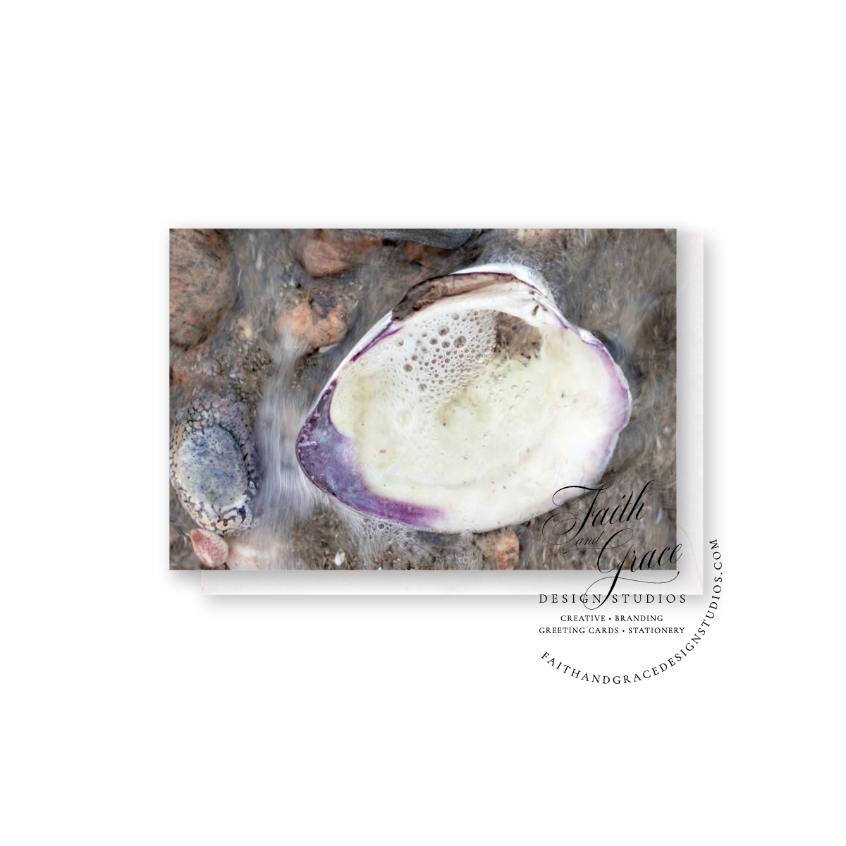 Quahog Notecard Blank Inside