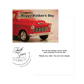 Classic Red Truck Father's Day Greeting Card