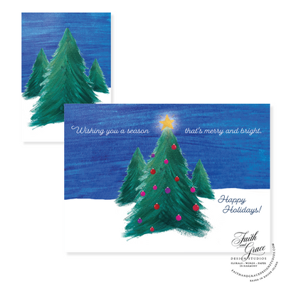 Merry and Bright Piccolina Holiday Card