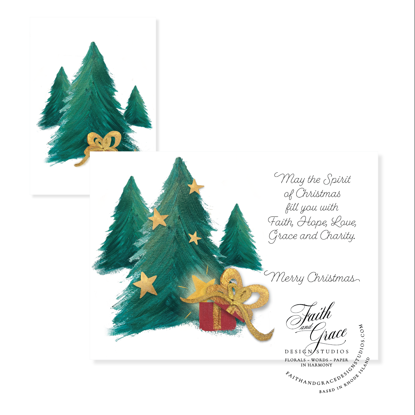 5 Gifts of Christmas Piccolina Christmas Card