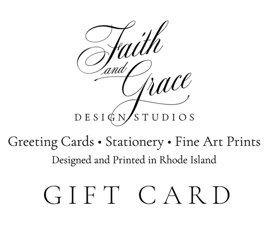 Gift Card to Faith and Grace Design Studios