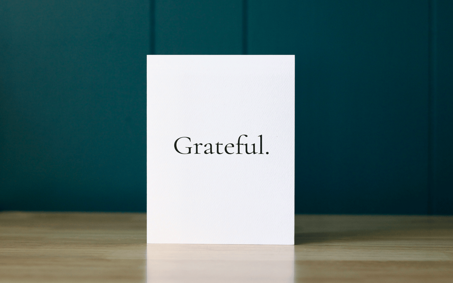 Grateful Greeting Card