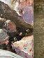 Quahog #5, Water Washing Ashore 20x24 Acrylic Painting