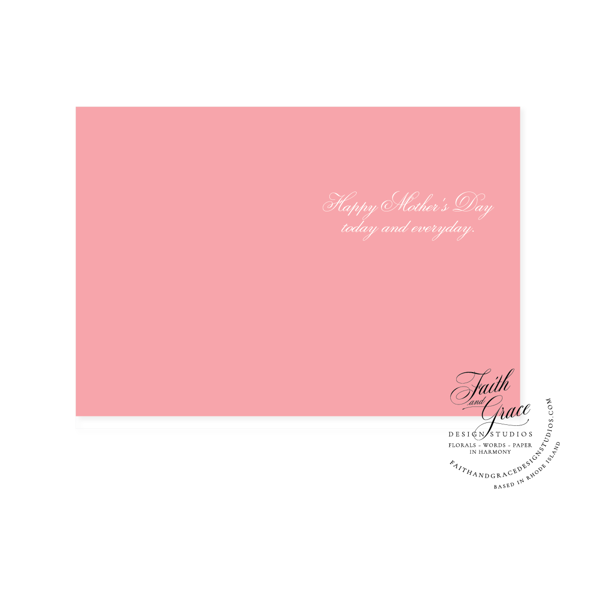 Happy Mother's Day Pink Tulips Greeting Card