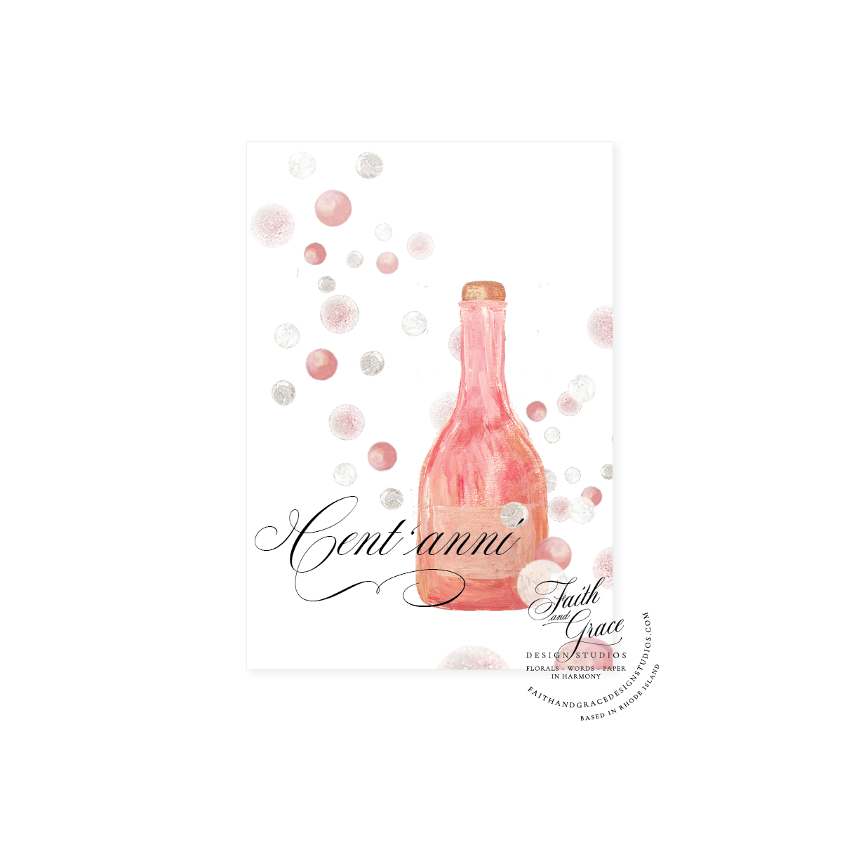 Cent'anni - May you live 100 years! greeting card