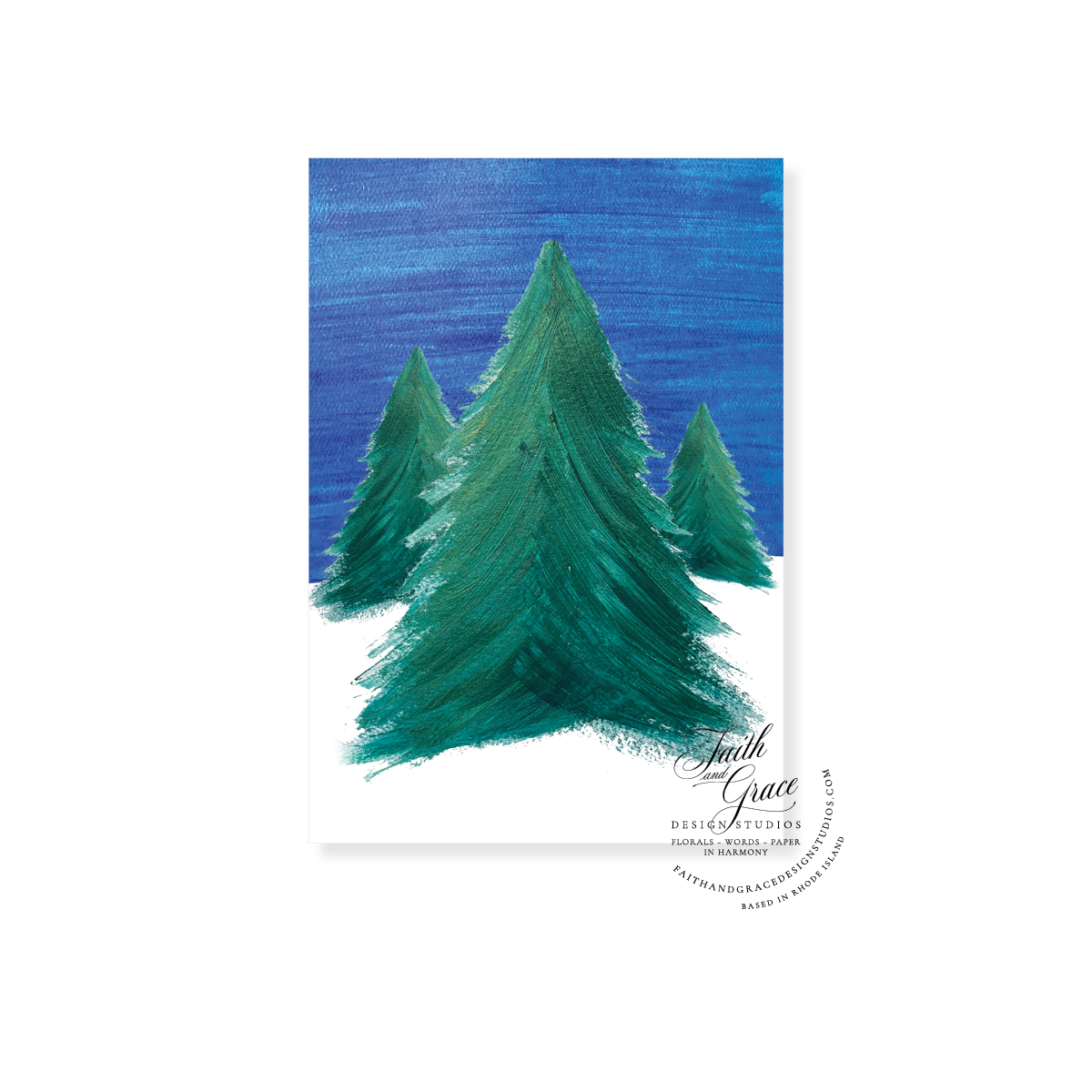 Merry and Bright Christmas Card