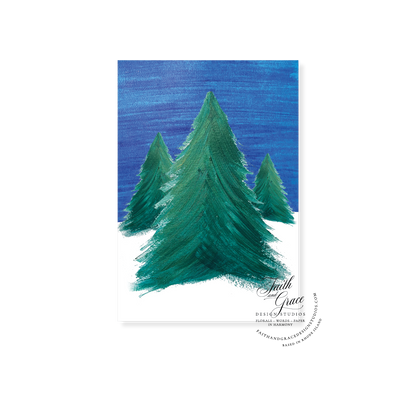 Merry and Bright Christmas Card