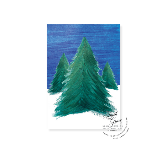 Merry and Bright Christmas Card