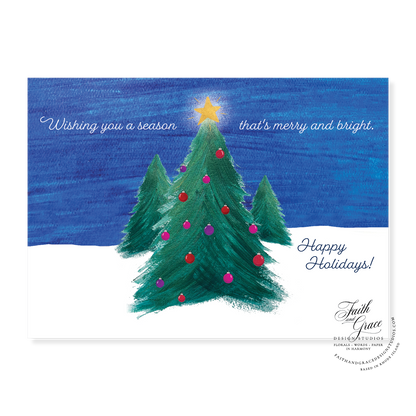 Merry and Bright Piccolina Holiday Card