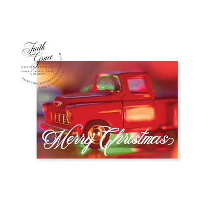 Merry Christmas Vintage Christmas Card