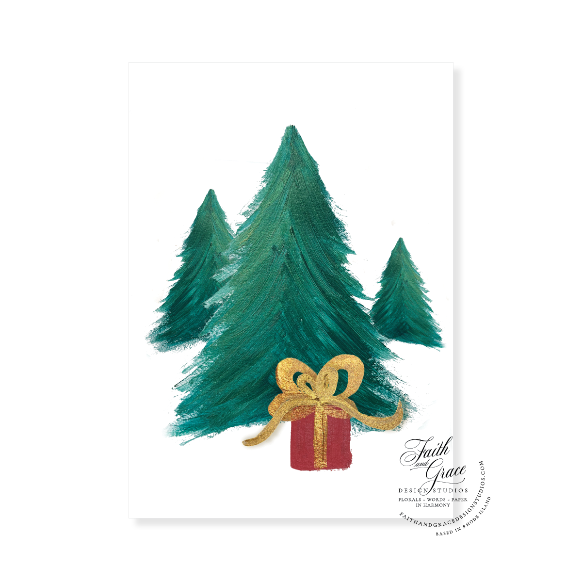 5 Gifts of Christmas Christmas Card