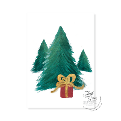 5 Gifts of Christmas Christmas Card