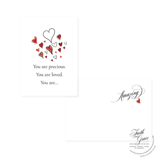 You are Precious You are Loved Piccolina Card