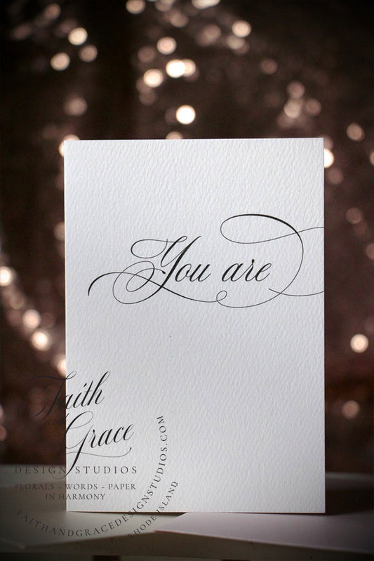 You are Loved Greeting Card