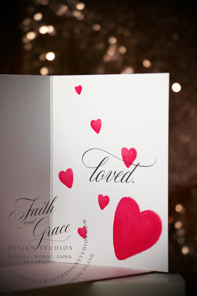 You are Loved Greeting Card